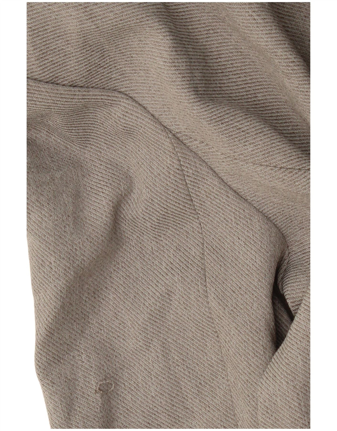 CALVIN KLEIN Giacca blazer aperta lunga da donna US 12 Large Grigio Poliestere