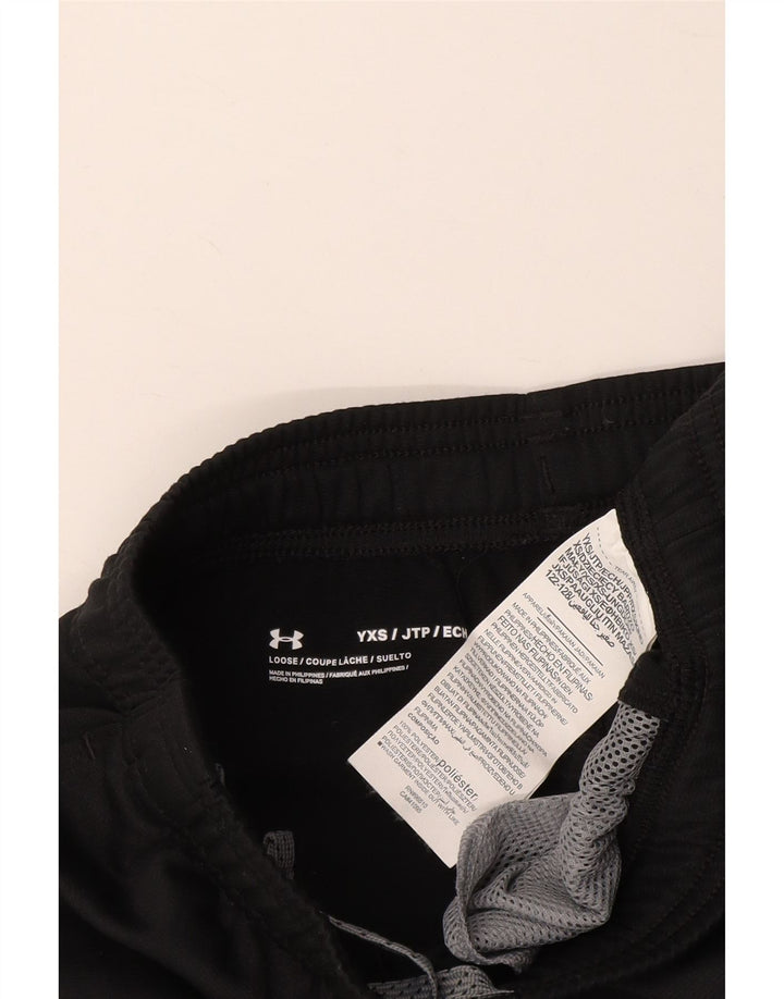 Pantaloni della tuta da bambino UNDER ARMOUR 6-7 anni XS W22 L22 Nero