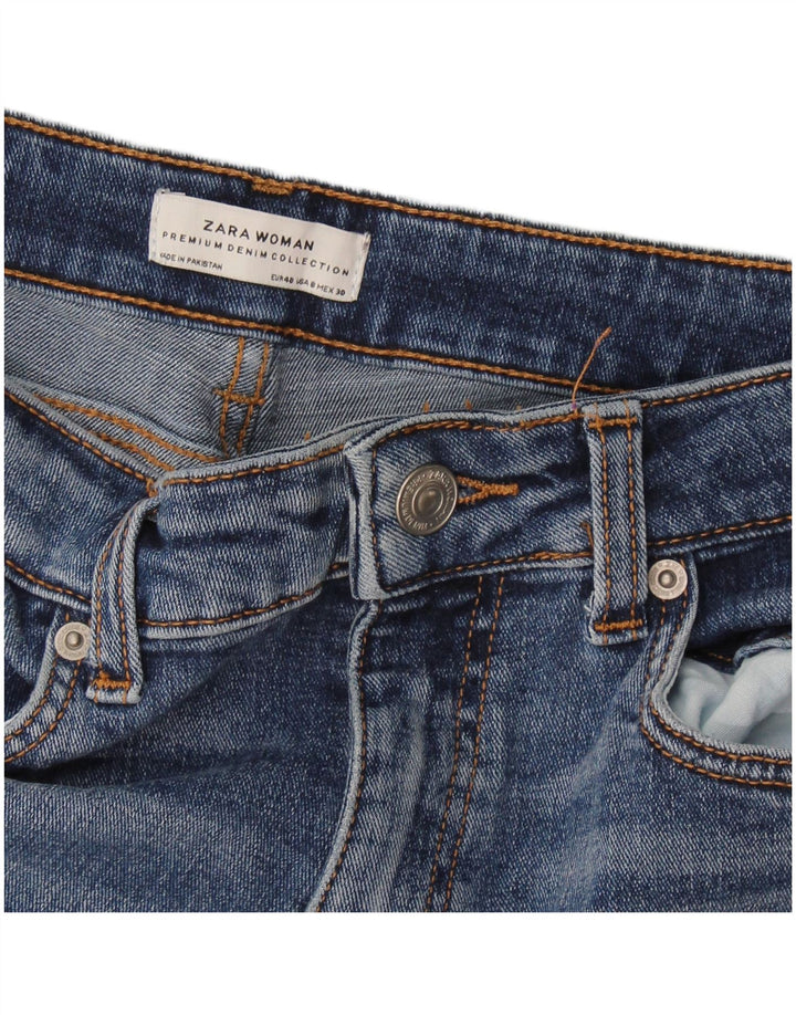 Jeans skinny da donna Zara EU 40 medi W30 L27 Blu
