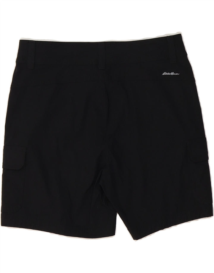 EDDIE BAUER Womens Cargo Shorts US 8 Medium W30 Black Nylon Vintage Eddie Bauer and Second-Hand Eddie Bauer from Messina Hembry 