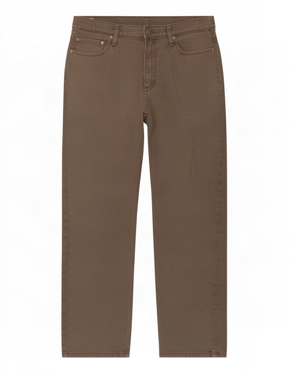 Levi's Uomo 514 Pantaloni casual dritti W36 L30 Cotone grigio