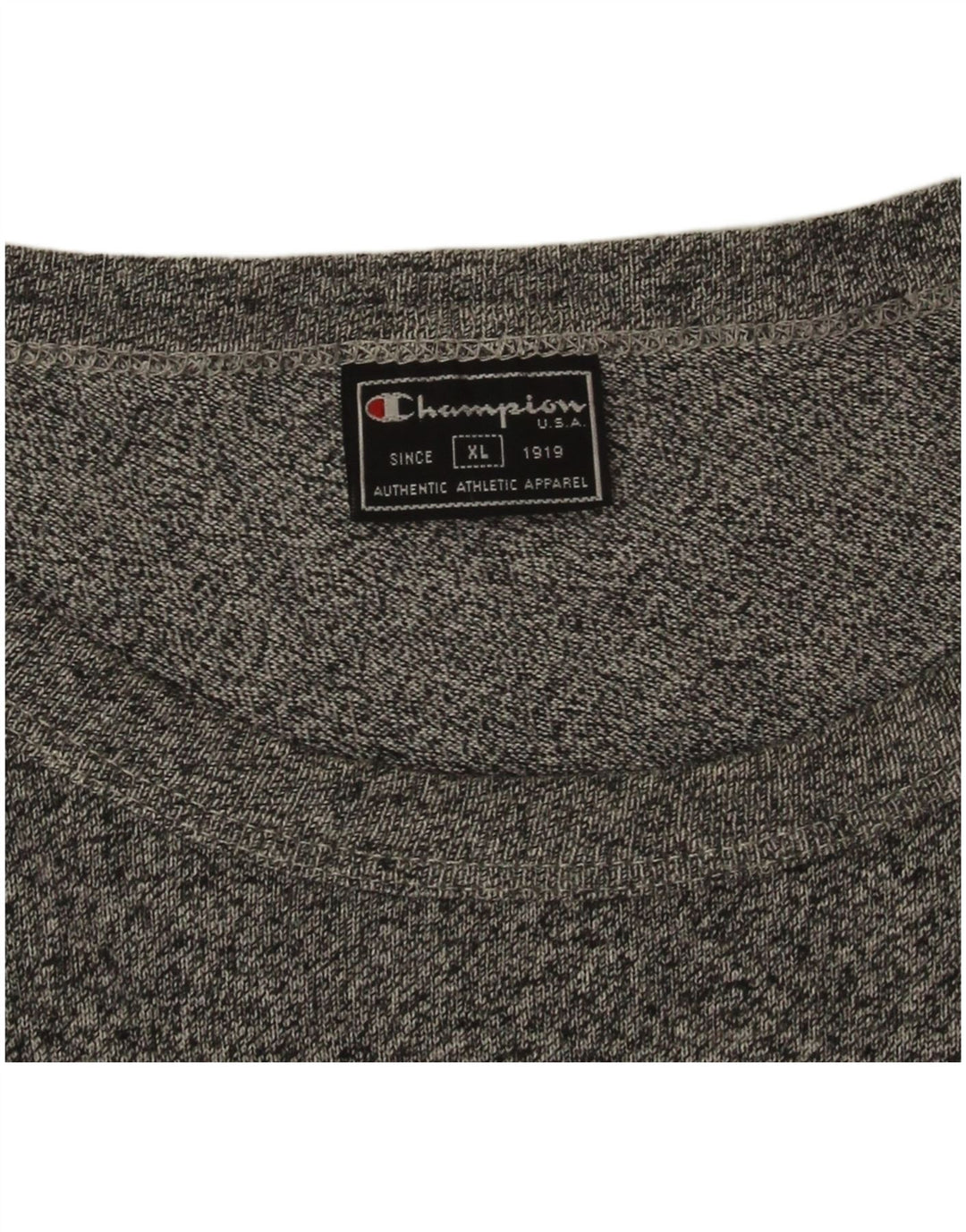T-shirt grafica da uomo Champion Top XL grigia chiazzata