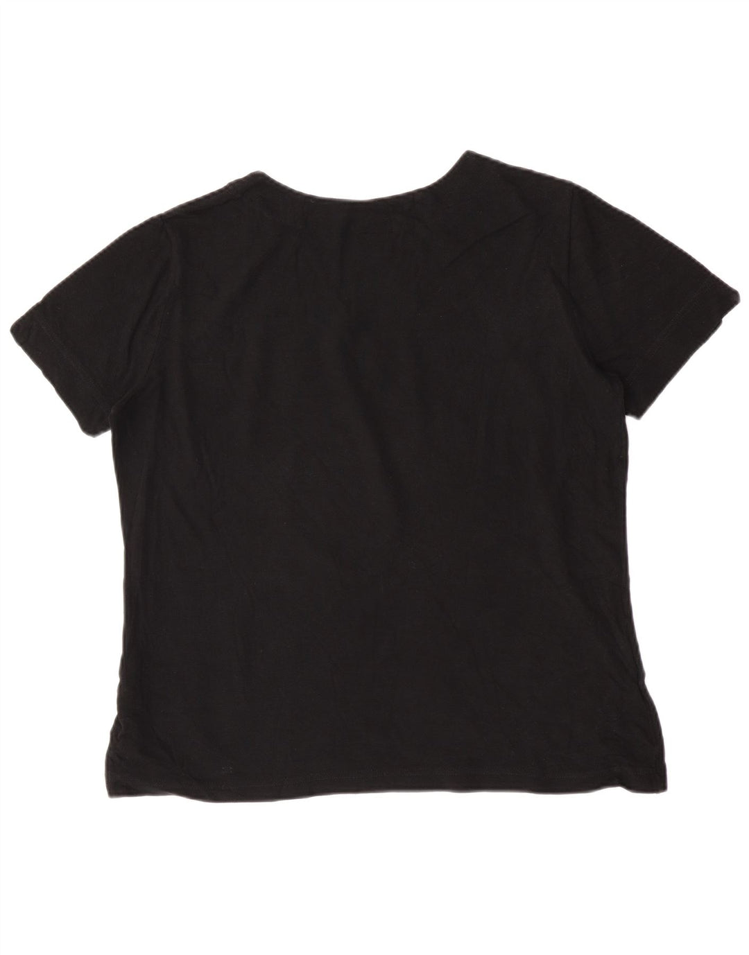 T-shirt da donna Lacoste taglia superiore 50 2XL cotone nero