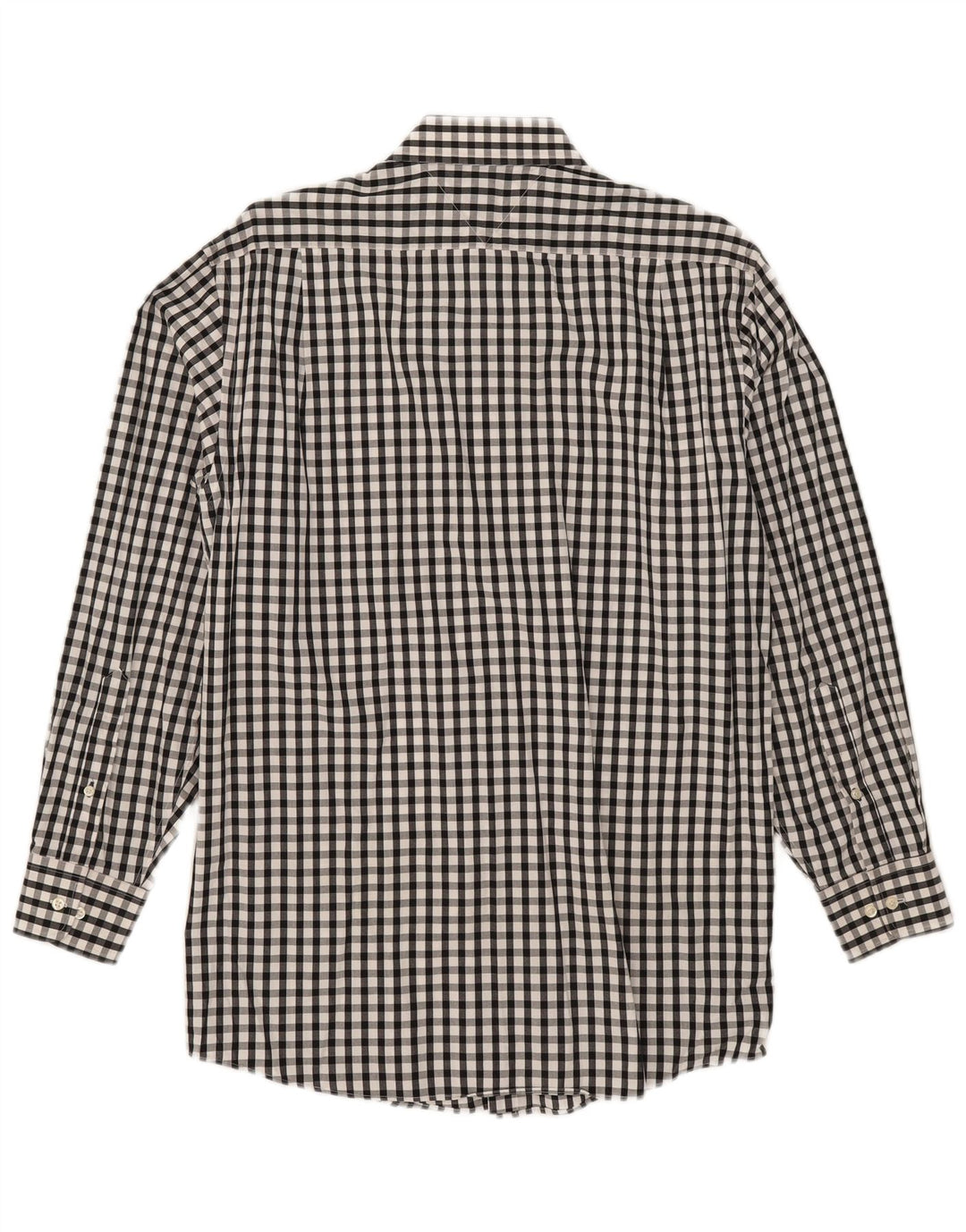 Camicia da uomo vestibilità regolare Tommy Hilfiger taglia 15 medio nero a quadretti
