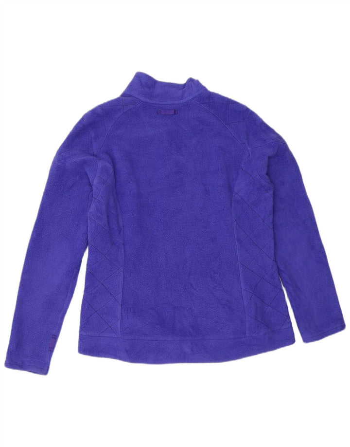 Giacca in pile da donna EDDIE BAUER UK 14 Poliestere viola medio