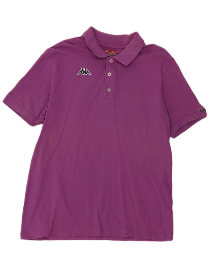 Polo Kappa da uomo XL viola
