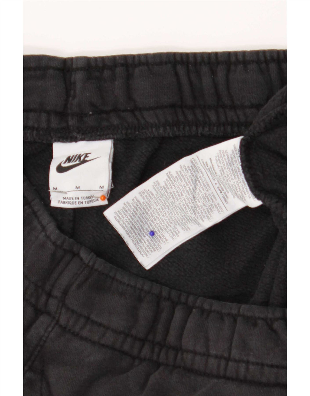 Pantaloni da tuta Nike Graphic Cargo da uomo, pantaloni da jogging, cotone medio nero