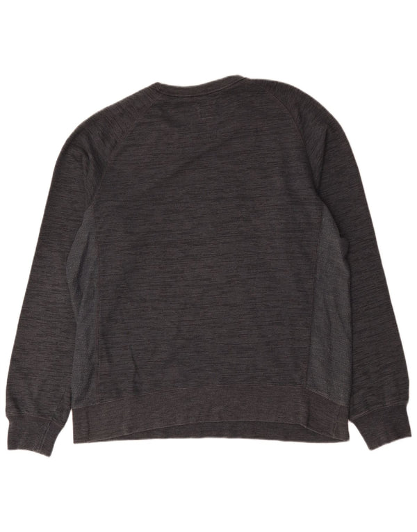 Felpa da uomo Champion Jumper XL in cotone chiazzato grigio