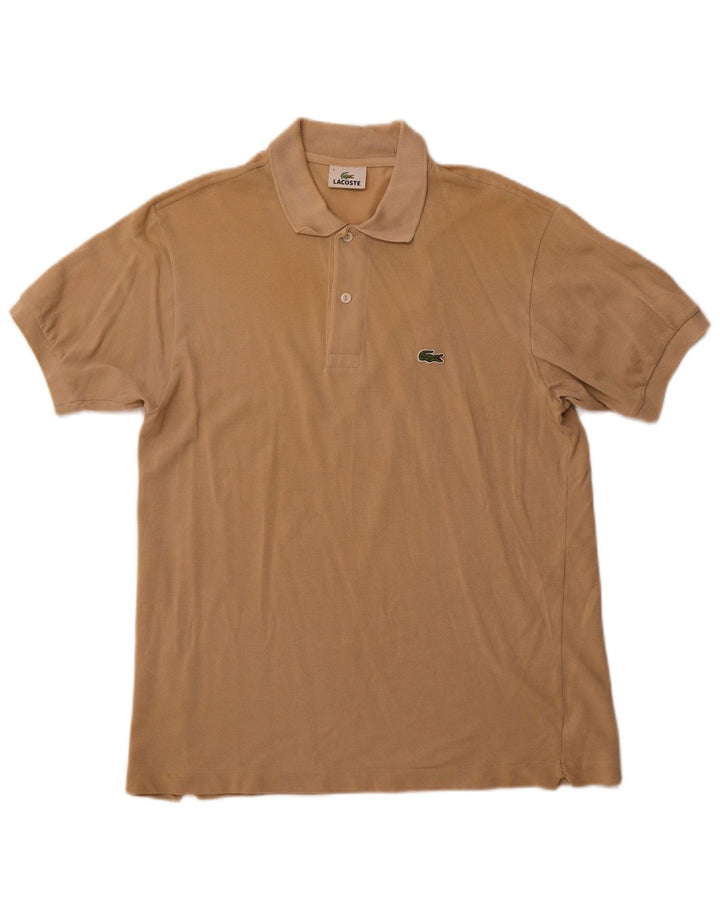 Polo da uomo LACOSTE taglia 4 marrone medio