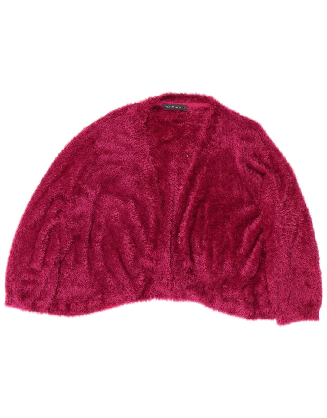 MARKS & SPENCER Maglione Bolero da donna con maniche a 3/4 UK 22 3XL Marrone