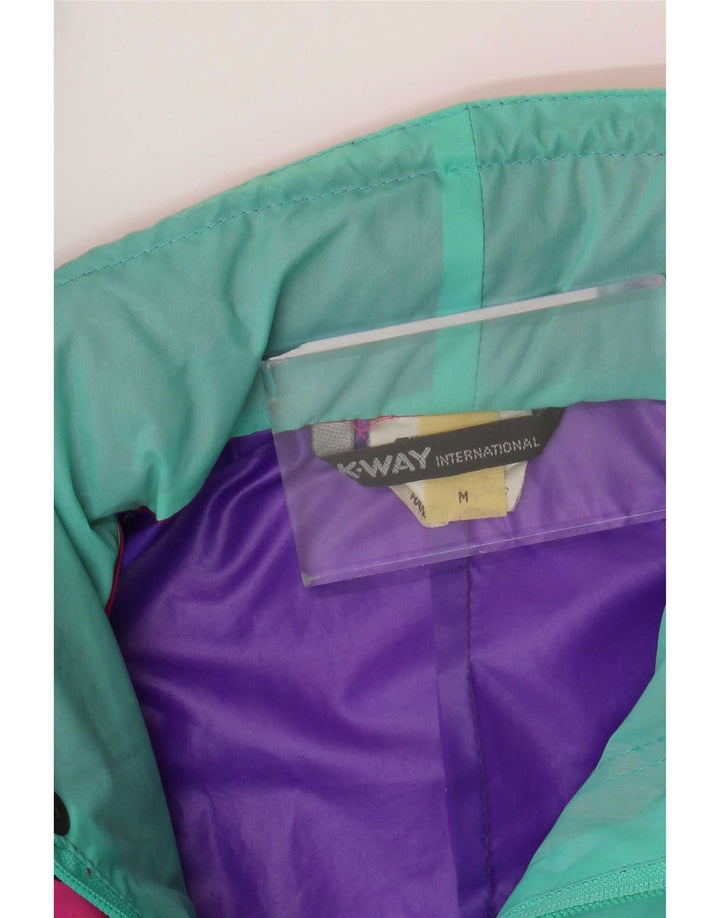 Giacca antipioggia grafica da uomo K-Way UK 38 Medium multicolore Colourblock