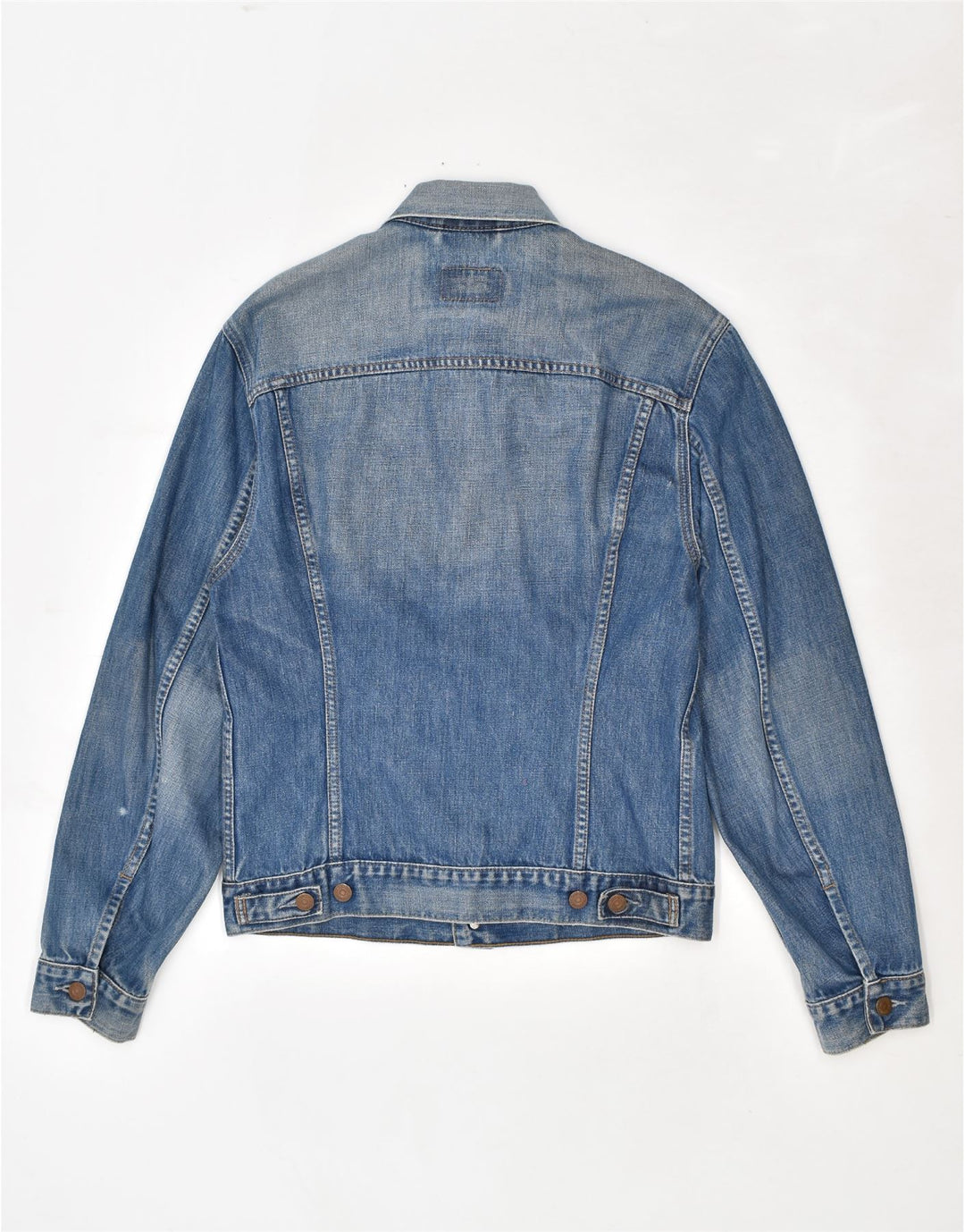 Giacca di jeans da donna LEVI'S UK 14 grande cotone blu