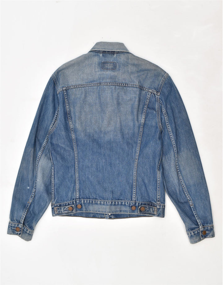 Giacca di jeans da donna LEVI'S UK 14 grande cotone blu