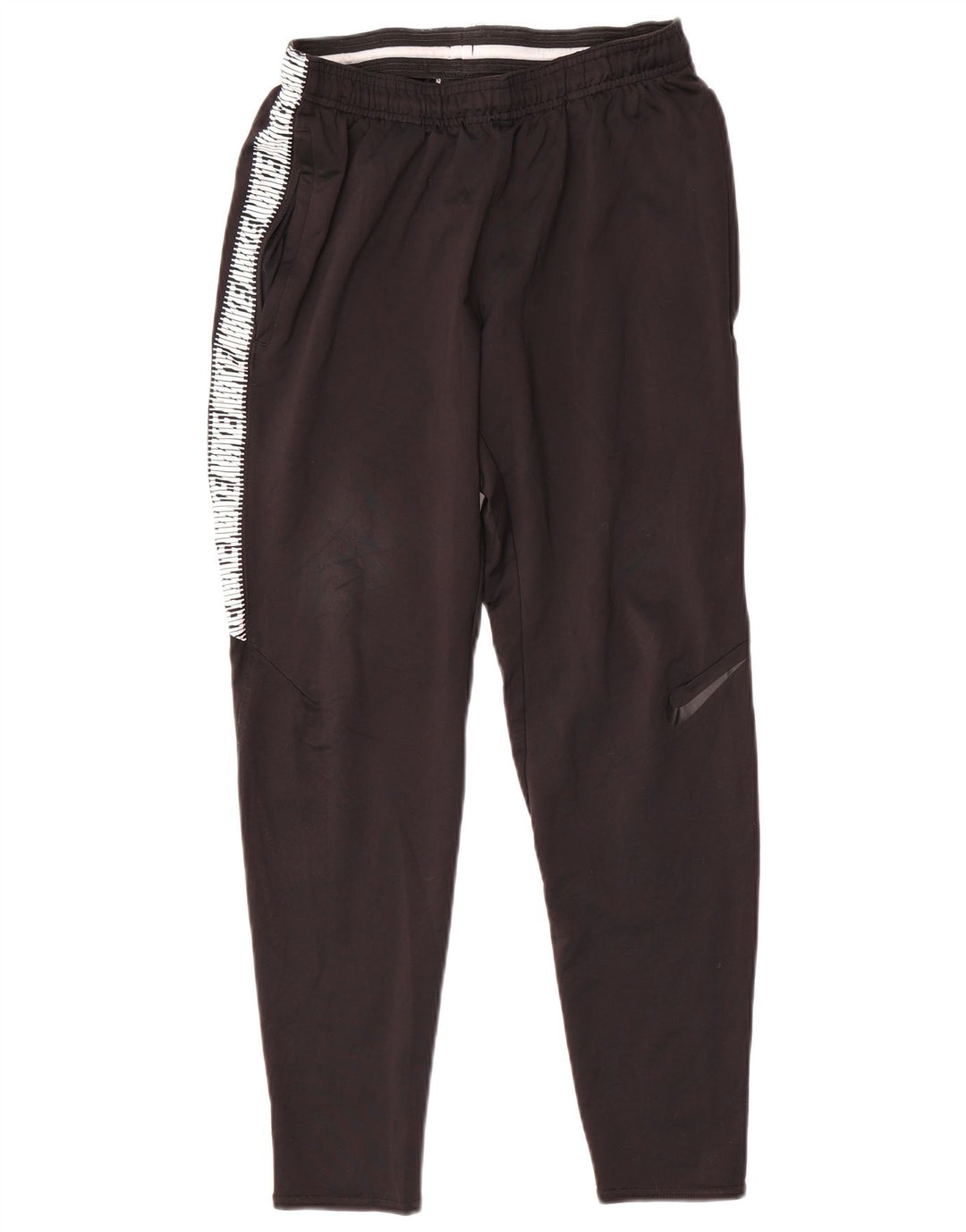 Pantaloni da tuta con grafica NIKE Dri Fit da uomo Small Black Colourblock