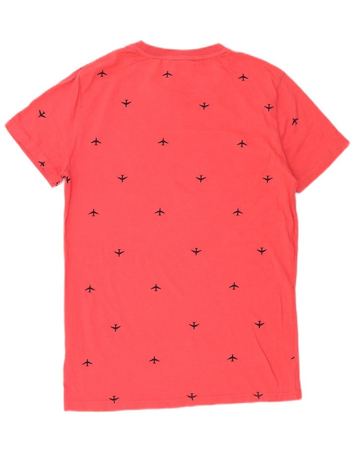 T-shirt grafica da uomo SUPERDRY Top in cotone rosso medio