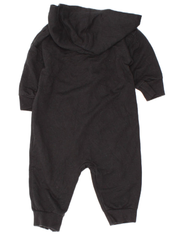 Tuta con cappuccio grafica Nike da neonato 3-6 mesi in cotone nero
