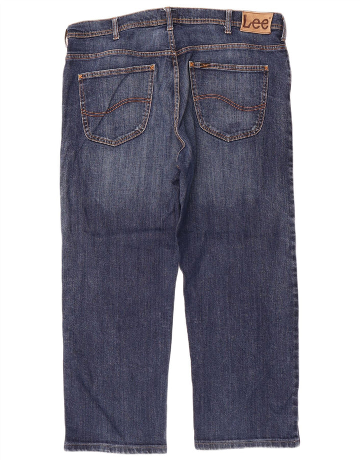 Jeans dritti da uomo Lee Brooklyn W40 L27 cotone blu
