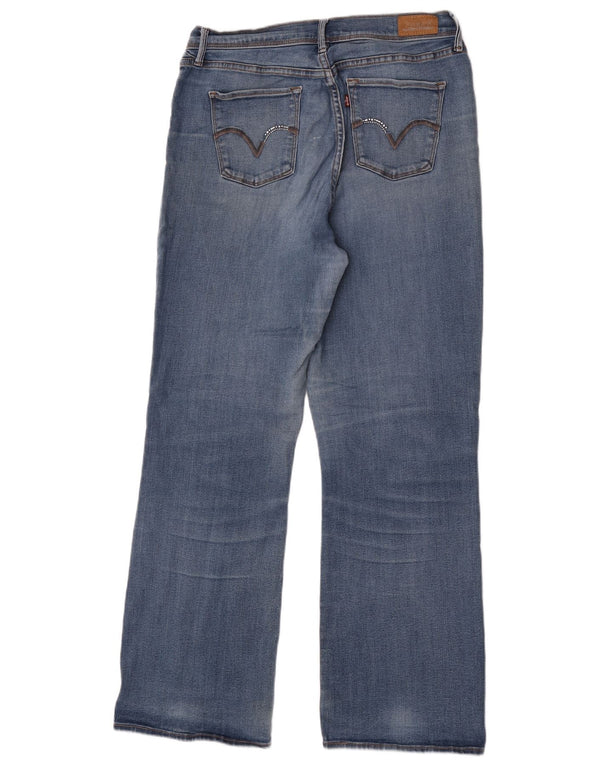 Levi's Donna 517 Jeans Bootcut perfettamente dimagranti US 12 Large W31 L32 Blu