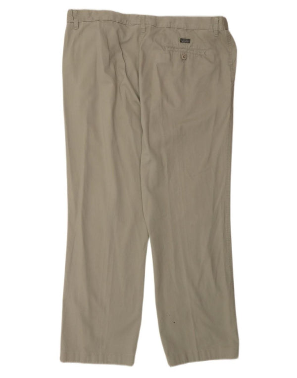 Pantaloni chino dritti Marks & Spencer da donna blu Harbour W42 L33 grigi