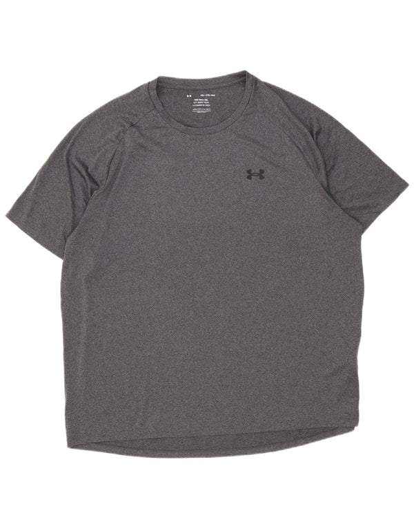 T-shirt da uomo Under Armour Top 2XL poliestere grigio