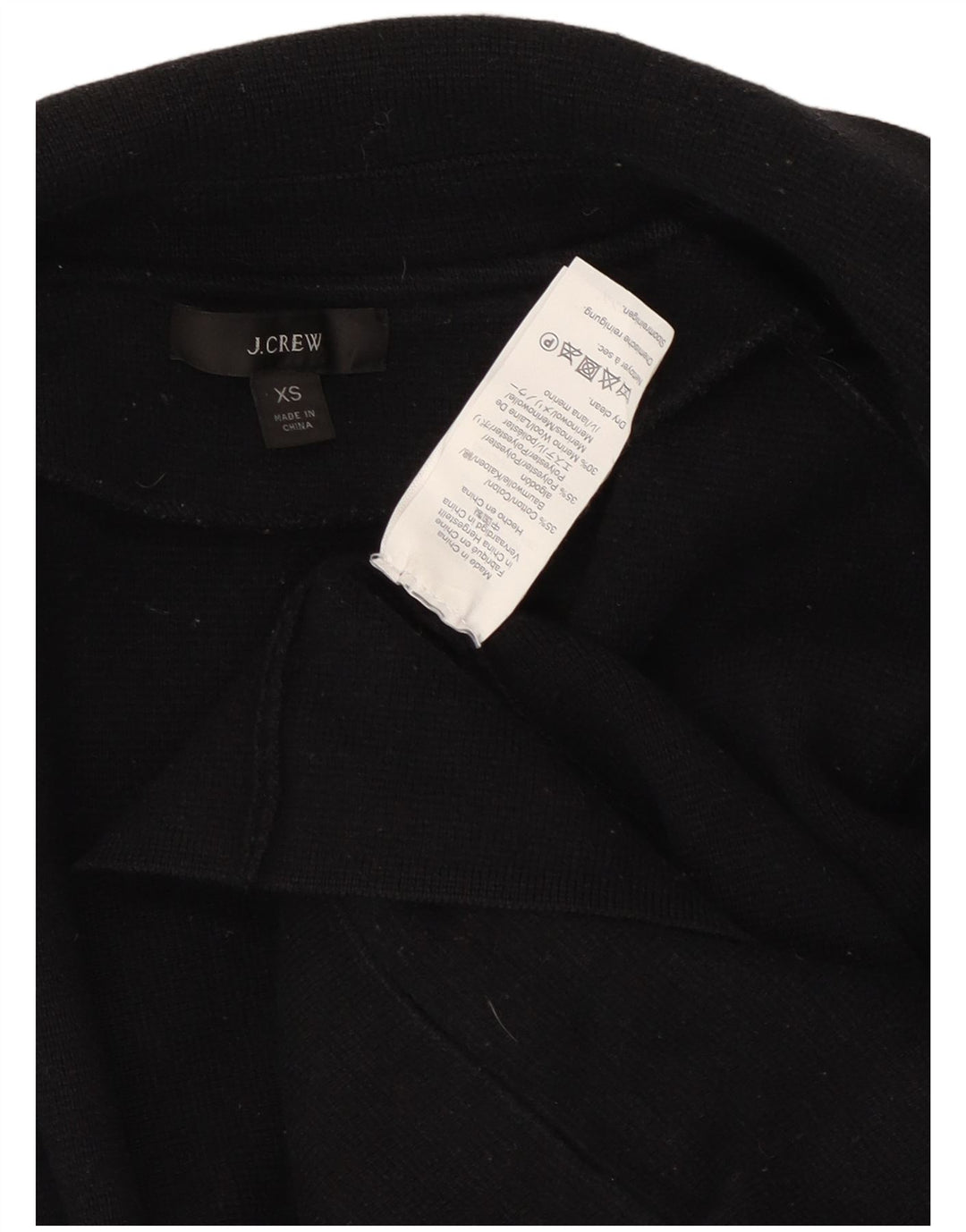 Giacca blazer aperta oversize con maniche a 3/4 J. Crew da donna UK 6 XS Blu navy