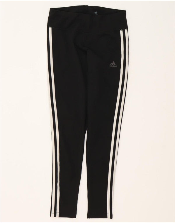 Leggings Adidas Climalite da donna UK 8 Small Poliestere nero