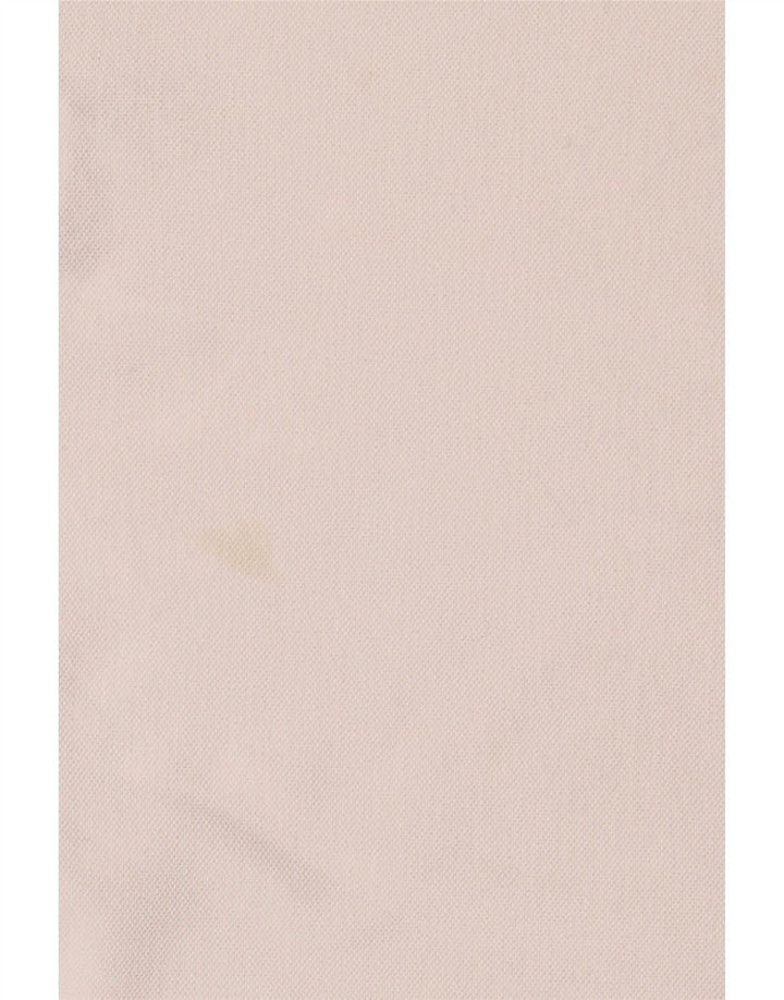 Polo Kappa Uomo Manica Lunga Cotone Bianco Medio