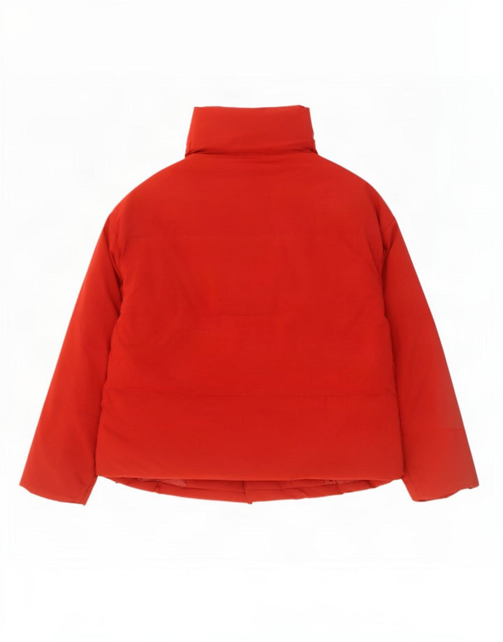 Giacca imbottita oversize da donna John Lewis UK 16 grande poliestere rosso