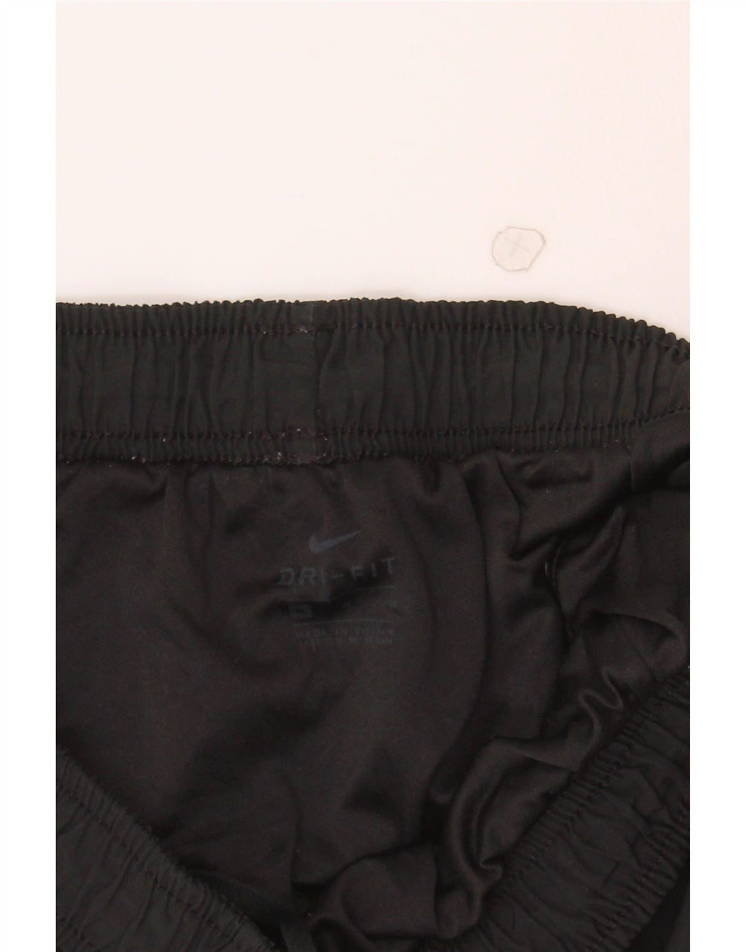 NIKE Womens Dri Fit Sport Shorts UK 12 Medium  Black Polyester Vintage Nike and Second-Hand Nike from Messina Hembry 