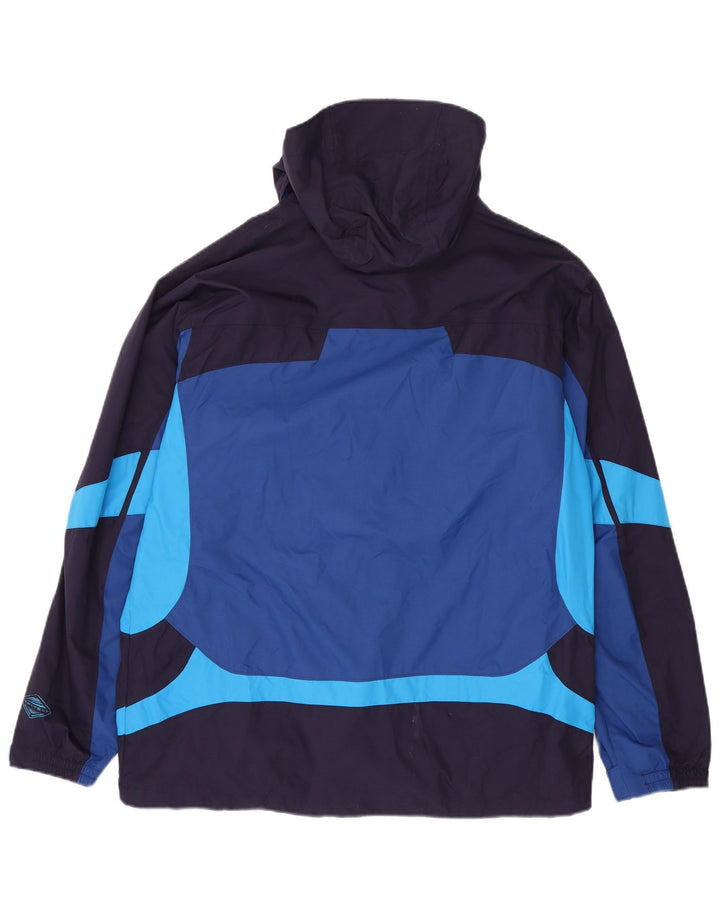 Giacca antipioggia da uomo Columbia Interchange con cappuccio UK 40 Large Blue Colourblock