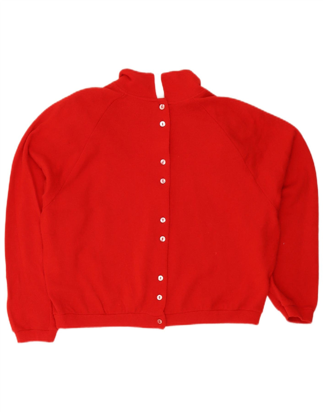 Maglione oversize da donna Stefanel con collo a polo oversize UK 14 rosso medio