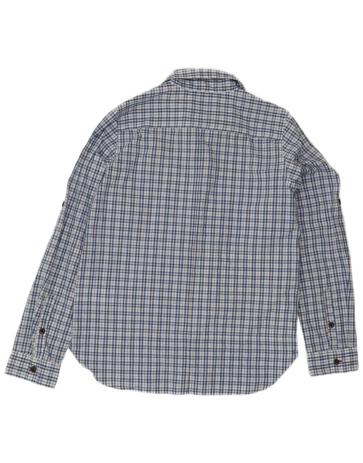 Camicia da donna Patagonia UK 14 Cotone a quadri blu medio