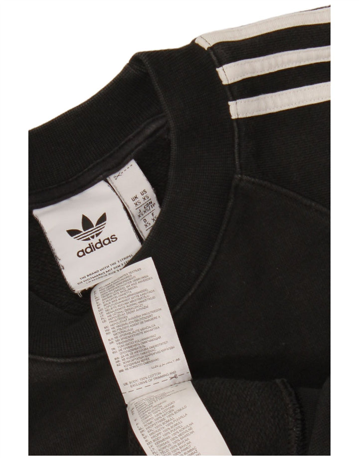 Felpa da uomo Adidas Jumper XS in cotone nero