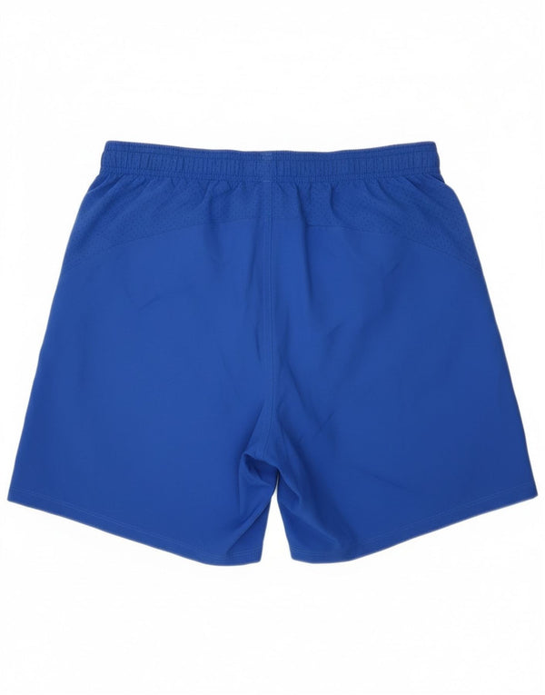 Pantaloncini sportivi grafici da uomo Umbro Sport blu medio