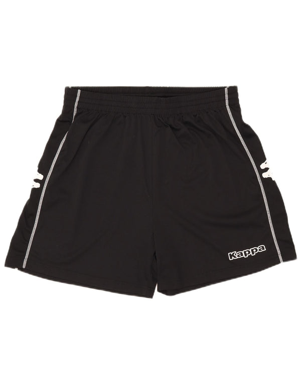 Pantaloncini sportivi grafici da uomo Kappa 2XL poliestere nero