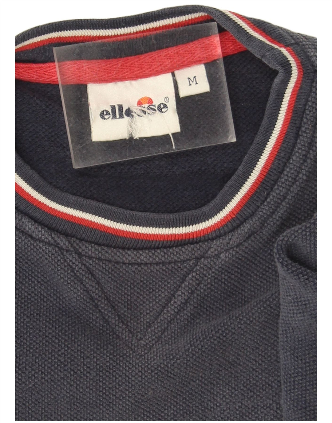 Felpa grafica da uomo Ellesse Italia, maglione medio, blu navy, color block