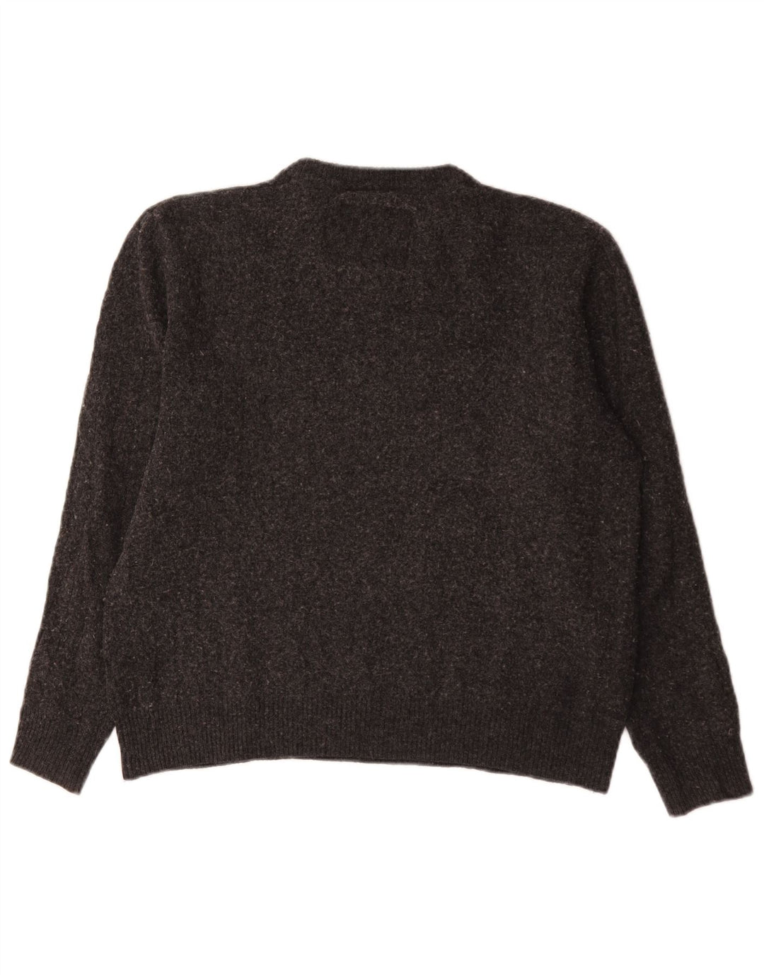 Maglione girocollo da uomo Jack Wills in lana merino grigio medio