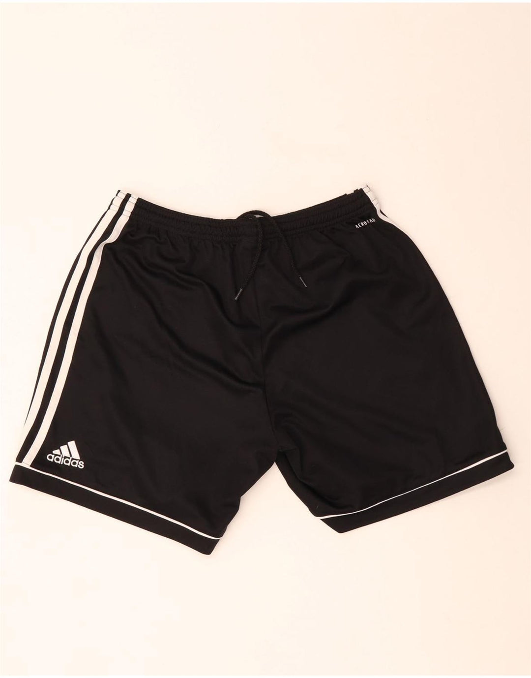 Pantaloncini sportivi ADIDAS Aeroready da uomo medio nero in poliestere