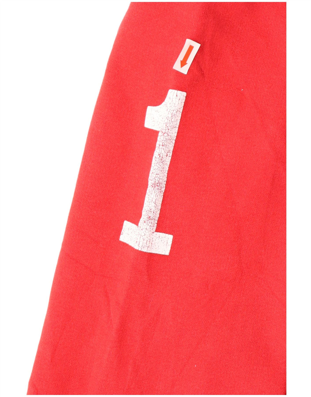 Maglione con cappuccio grafico da uomo Superdry piccolo in cotone rosso