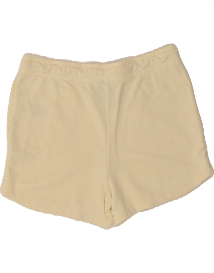 NIKE Womens Sport Shorts UK 14 Medium Off White Cotton Vintage Nike and Second-Hand Nike from Messina Hembry 