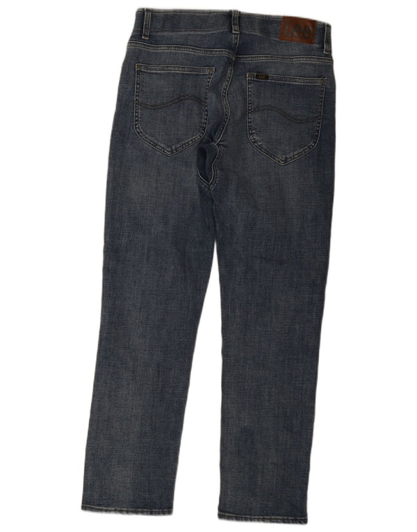 Jeans dritti affusolati Flex da uomo Lee W32 L30 cotone blu