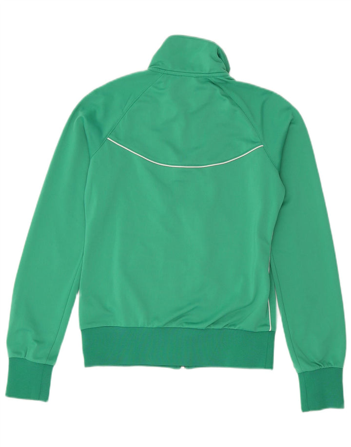 Giacca da tuta da donna Nike UK 8/10 Small Verde Poliestere