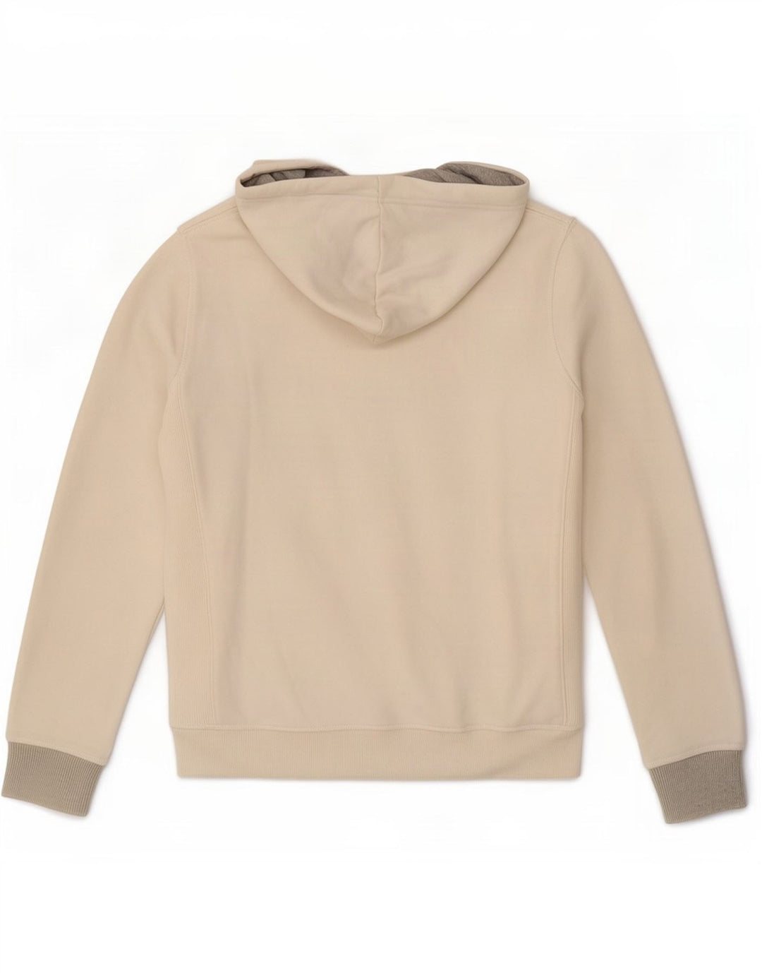 Felpa con cappuccio grafica da uomo Converse, cotone bianco sporco medio