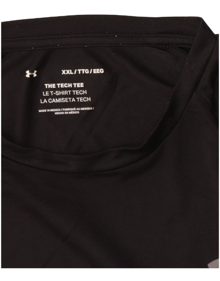 Maglietta da uomo UNDER ARMOUR 2XL Nera