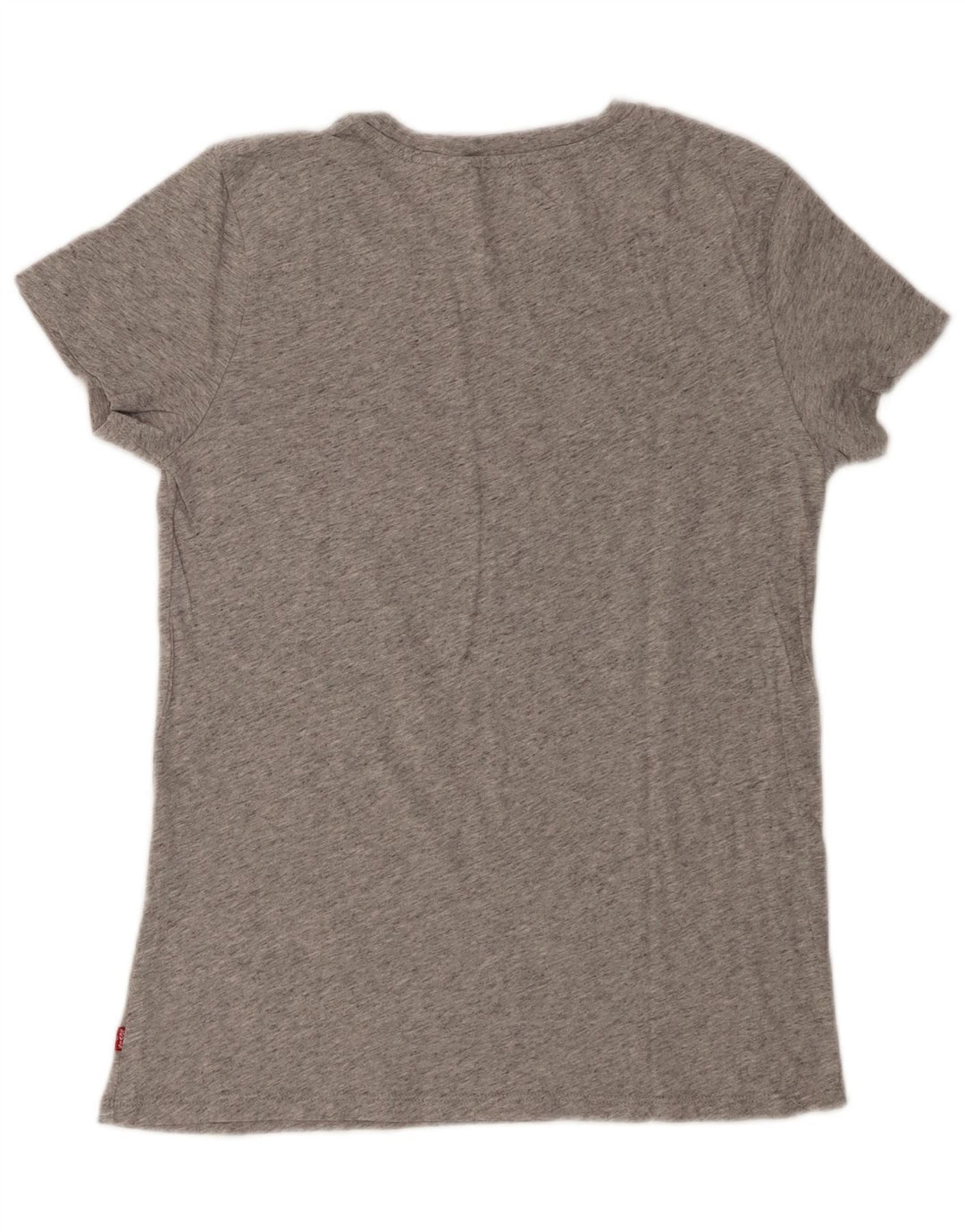 T-shirt grafica da donna Levi's Top UK 10 Small Grey Flecked