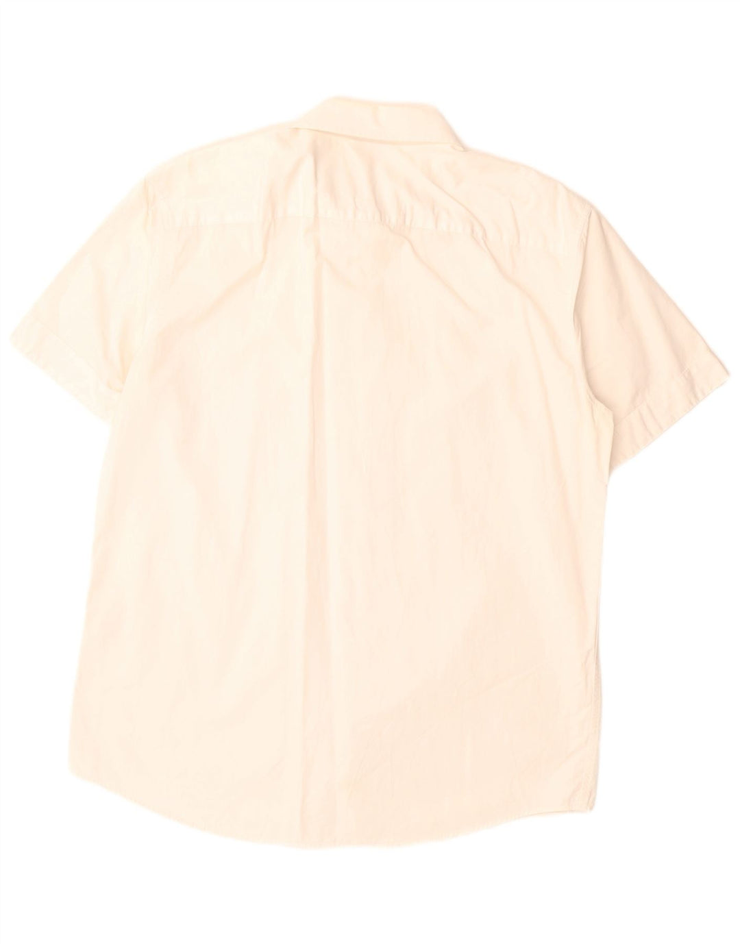 Camicia a maniche corte da uomo Levi's Large in cotone bianco sporco