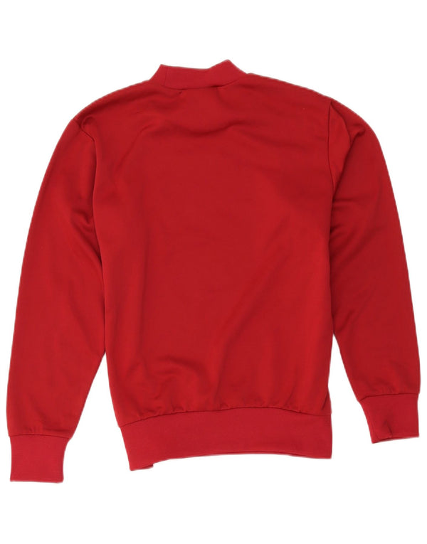 Felpa Diadora Uomo Maglione XS Rosso Colourblock Poliestere