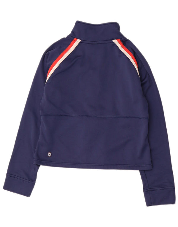 Giacca da tuta da ragazza ELLESSE 11-12 anni in poliestere blu navy