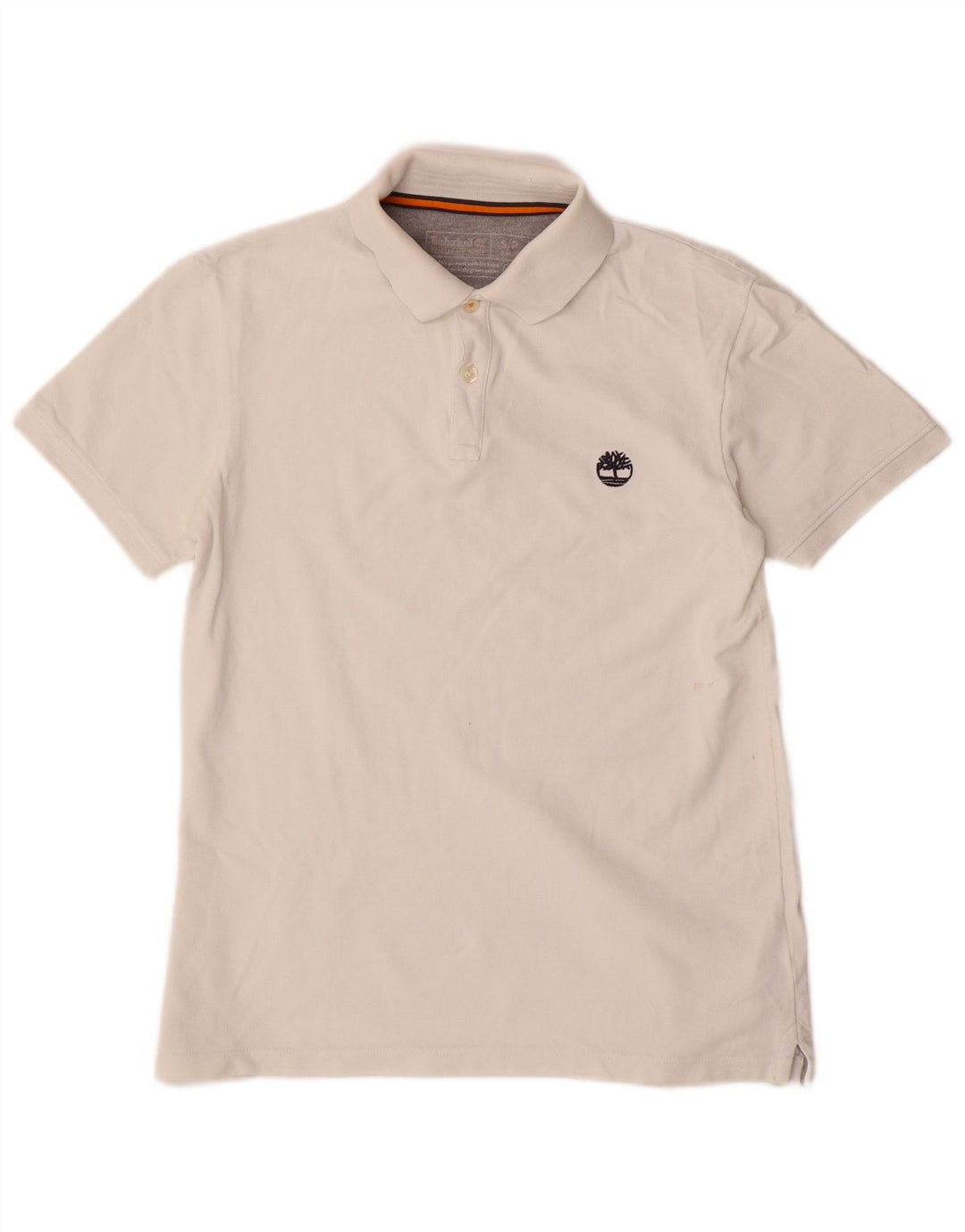 Polo Timberland da uomo slim fit piccola in cotone bianco