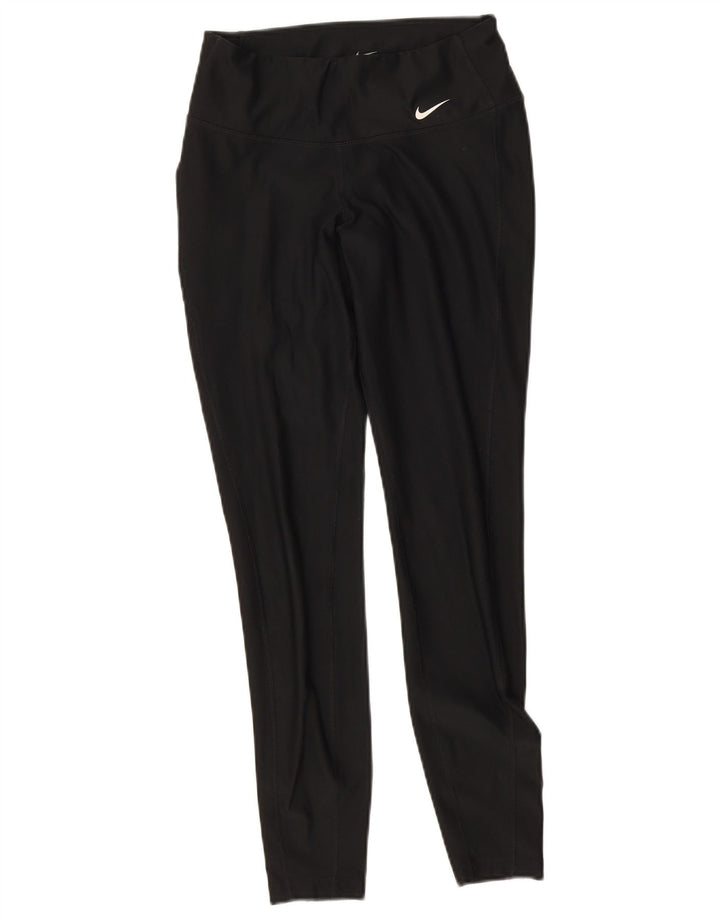 Leggings Nike Dri Fit da donna UK 4 XS poliestere nero